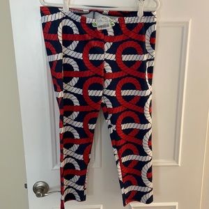 Women’s XL Lolly Wolly Doodle nautical leggings